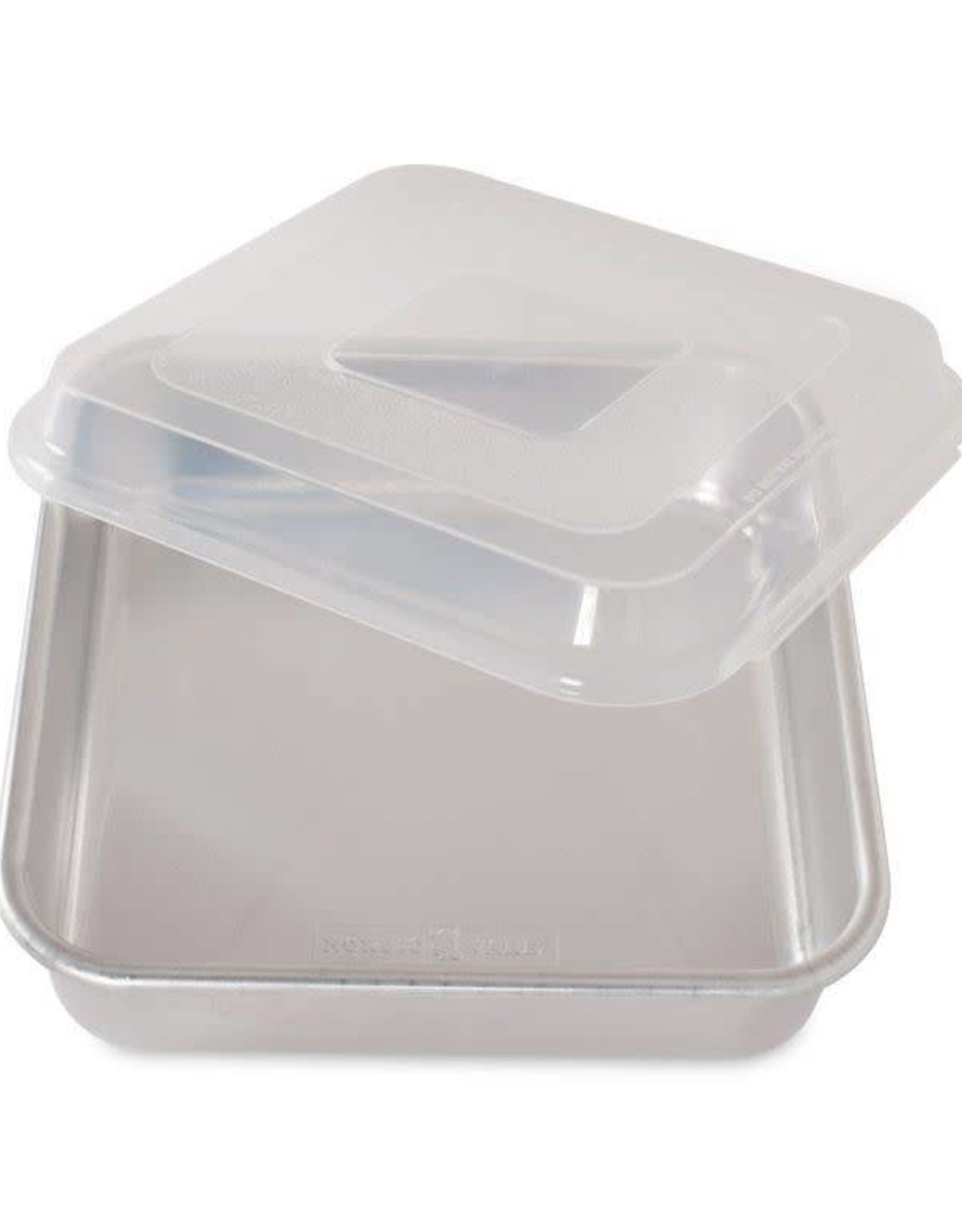 Nordic Ware Square Cake Pan with Lid (9 x 9 x 2.5) Sweet Baking Supply