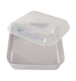Square Cake Pan with Lid (9 x 9 x 2.5)