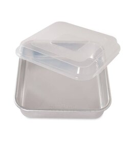 Square Cake Pan with Lid (9 x 9 x 2.5)