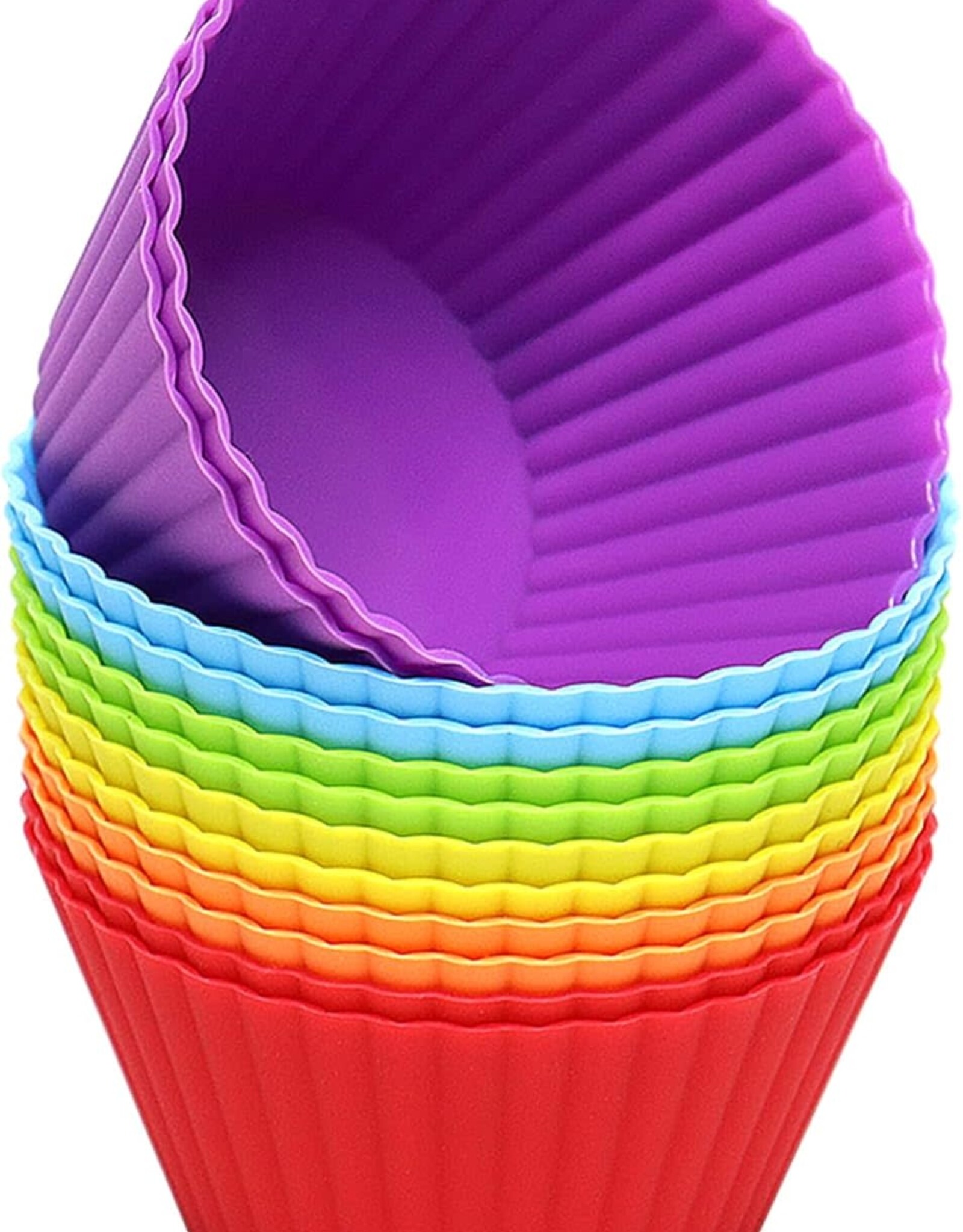 Silicone Baking Cups, Jumbo Size - Set of 6