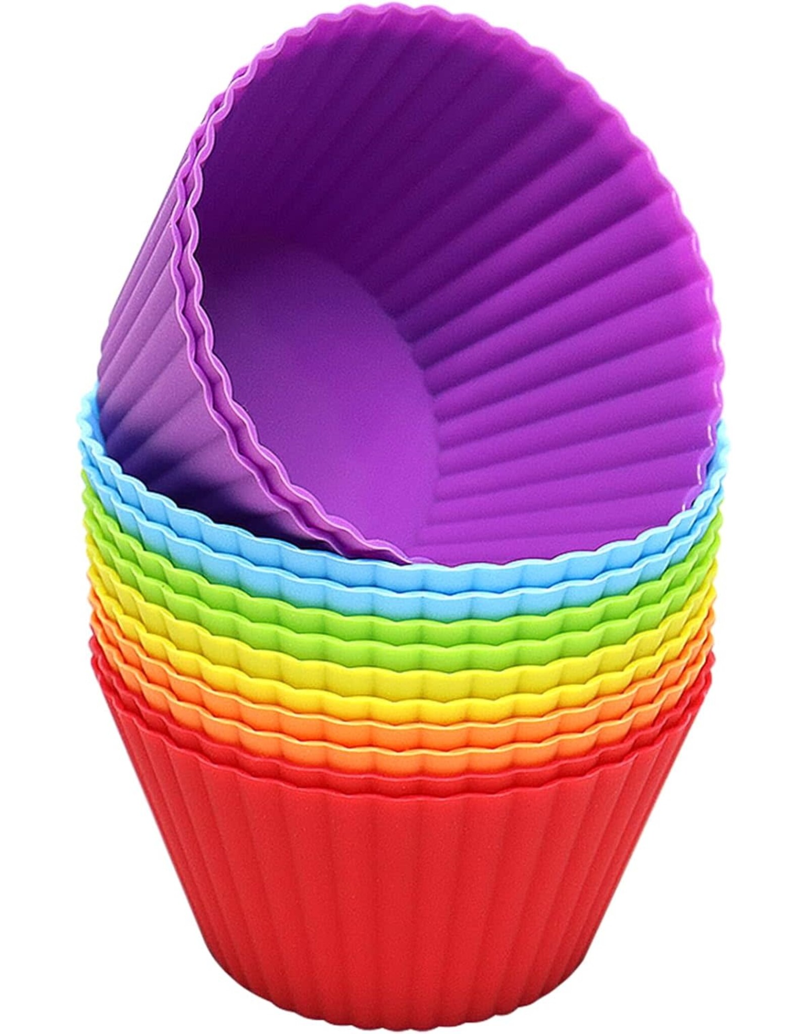 Silicone Baking Cups, Jumbo Size - Set of 6