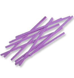 Twist Ties (Purple) 25ct
