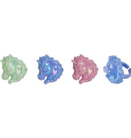 Unicorn Cupcake Rings (12 per pkg)