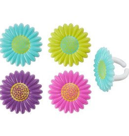 Bright Blossoms Cupcake Rings (12 per pkg)