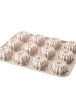 Mini Bundt Cupcake Pan (Gold)