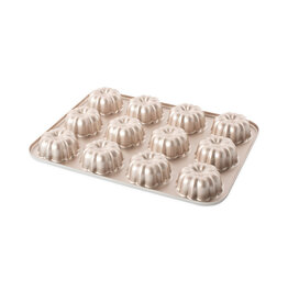 Mini Bundt Cupcake Pan (Gold)
