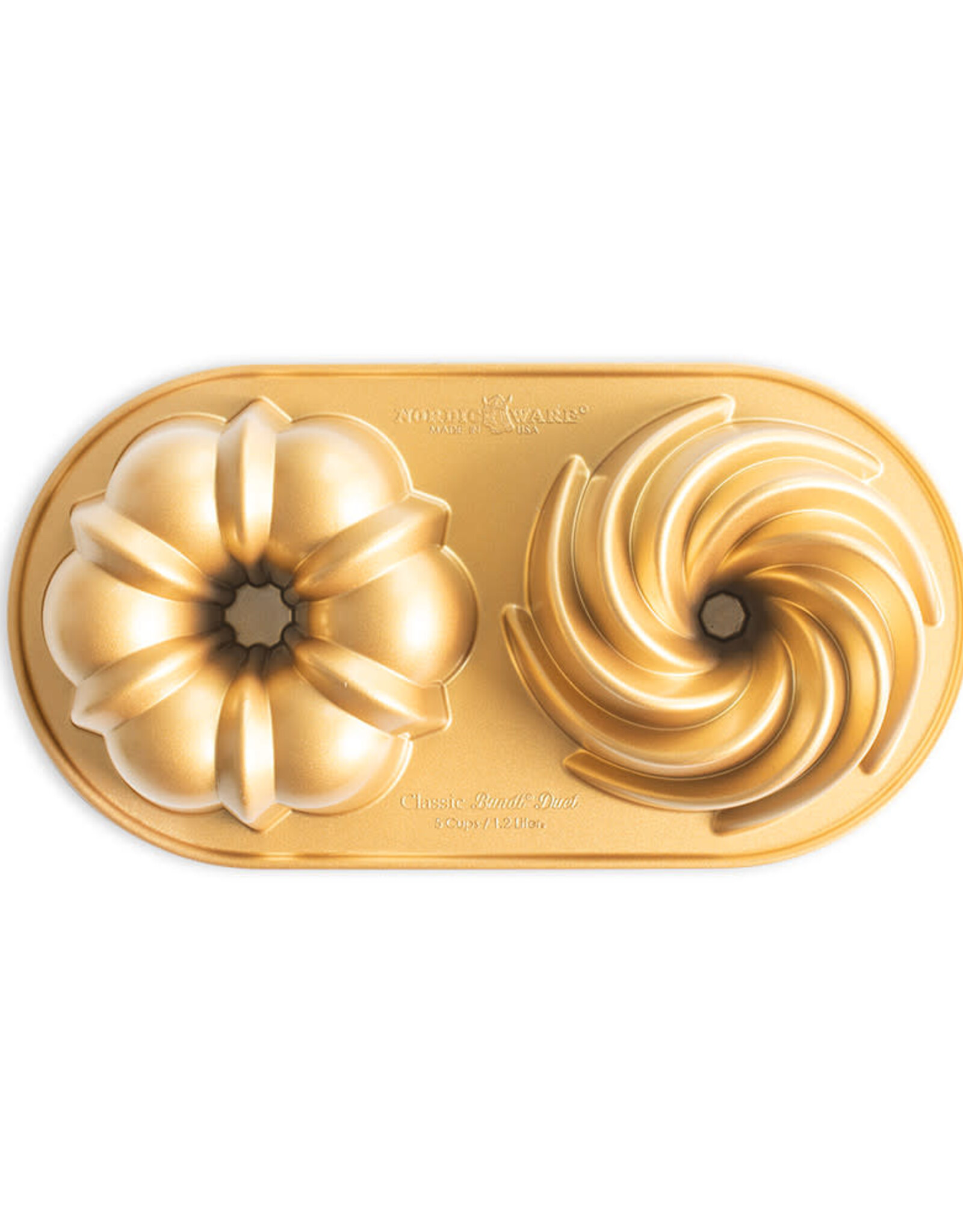 Bundt Duet Pan (Gold)