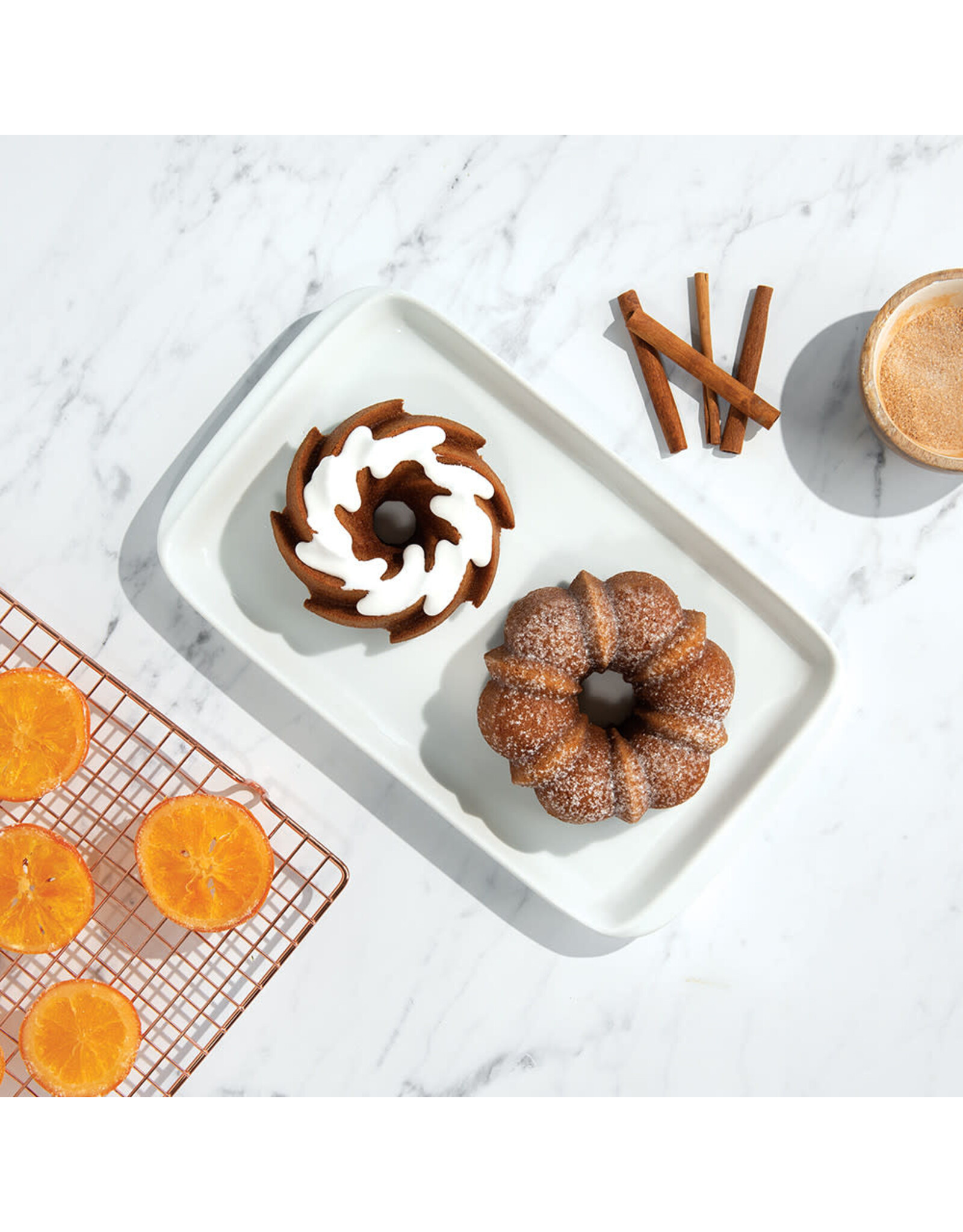 Bundt Duet Pan (Gold)