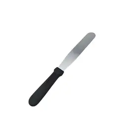 10.5" Straight Metal Spatula with Plastic Handle