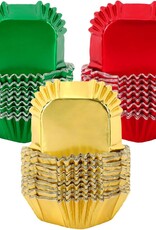 Square Baking Cups (Gold or Mixed Colors) 45ct