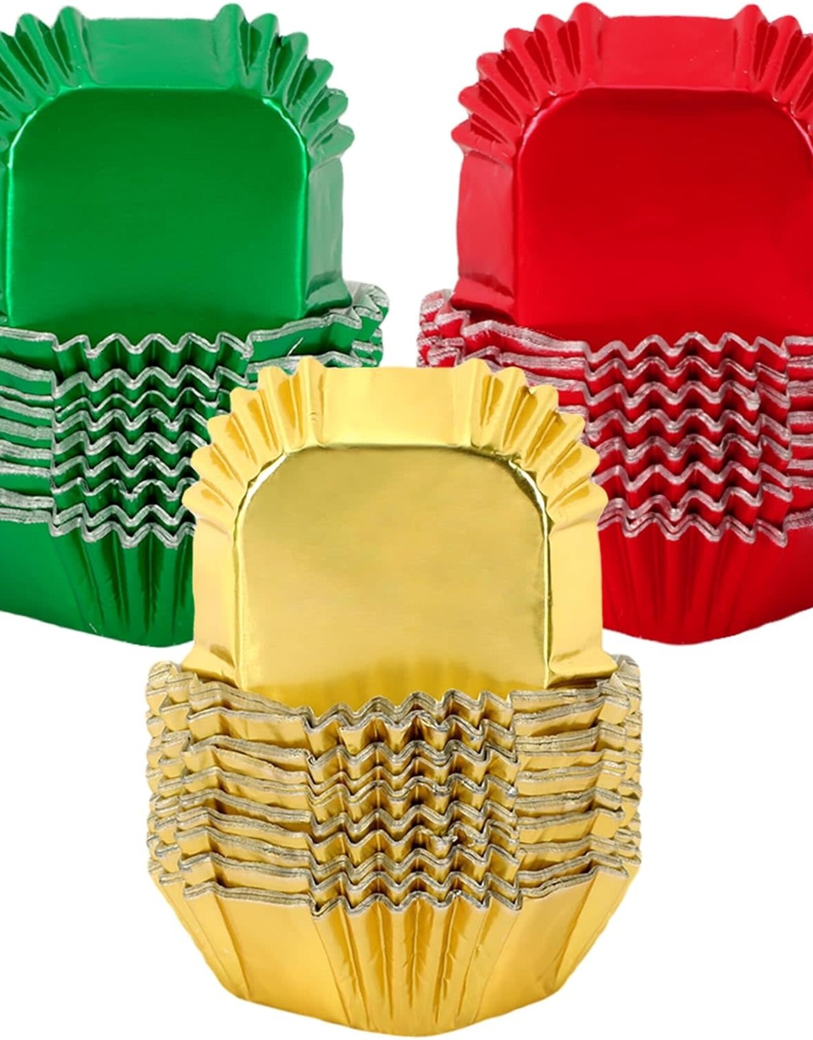 Square Baking Cups (Gold or Mixed Colors) 45ct
