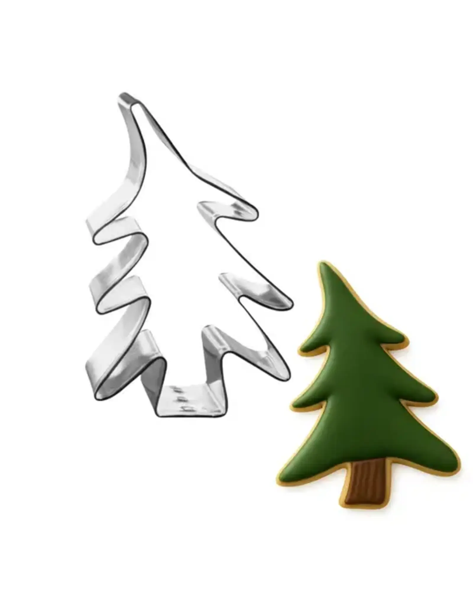 Primitive Pine Tree Cookie Cutter (3.5")