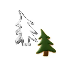 Primitive Pine Tree Cookie Cutter (3.5")