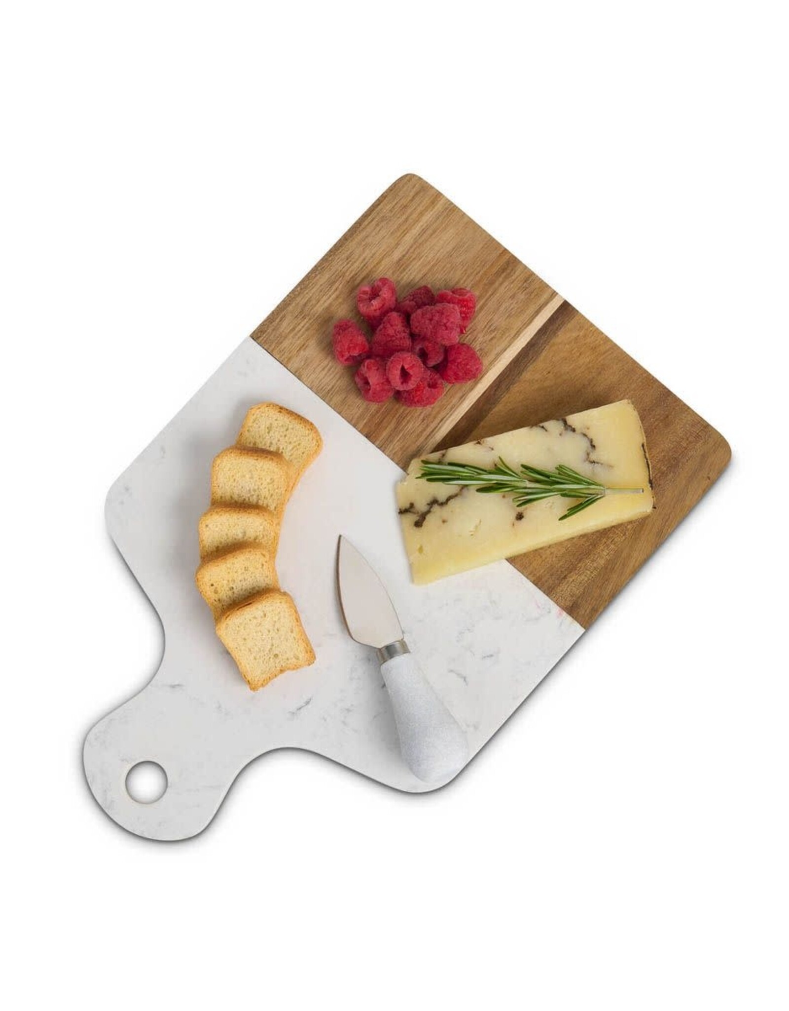 Cultured Marble & Wood Cheese Board