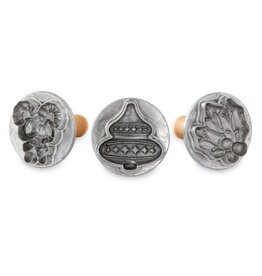 Holiday Cookie Stamps, Set of 3