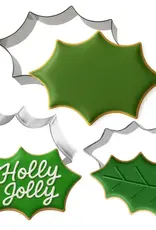 Holly Leaf Nested Cookie Cutter Set (3pc)