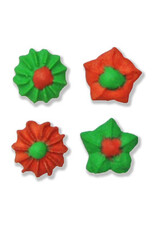 Royal Icing Christmas Decorations (1/2") - 40ct