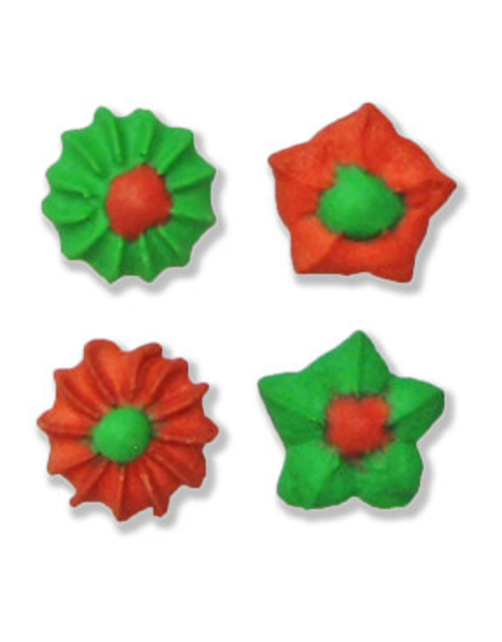 Royal Icing Christmas Decorations (1/2") - 40ct