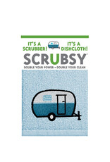 Scrubsy Cloth (Happy Camper)