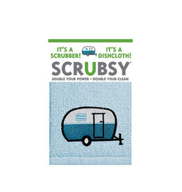 Scrubsy Cloth (Happy Camper)