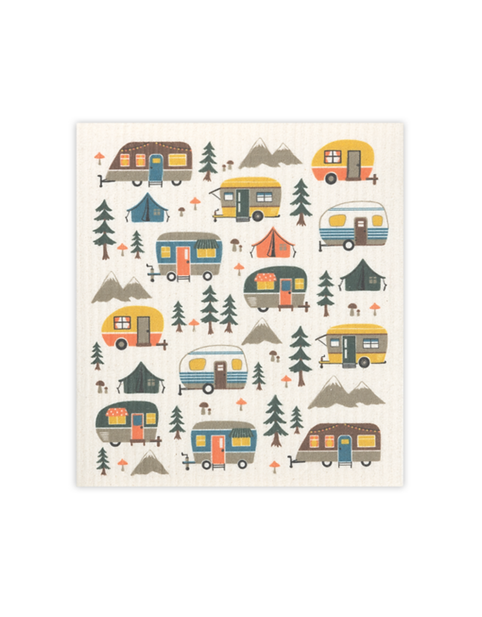 Sponge Cloth (Happy Camper)