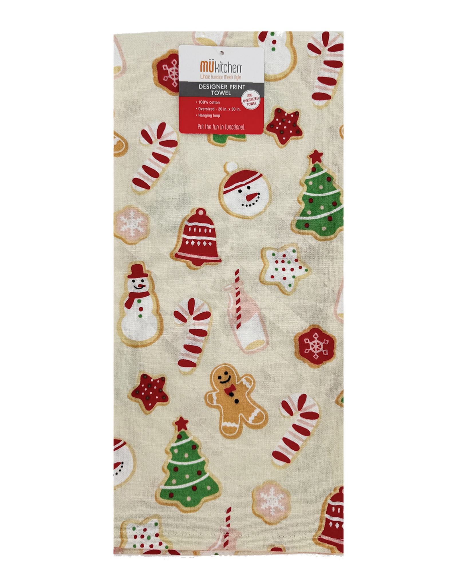 Designer Print Towel (Sugar Cookies)