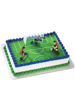 Soccer Kick Off Cake Topper