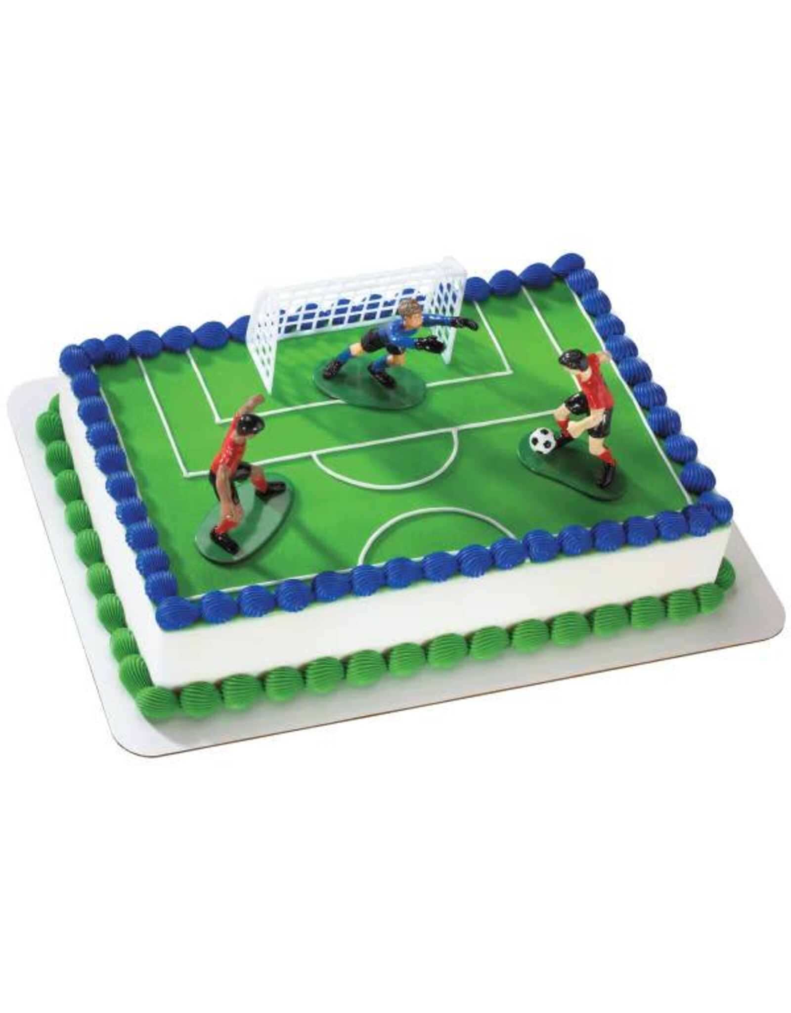 Soccer Kick Off Cake Topper