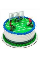 Soccer Kick Off Cake Topper