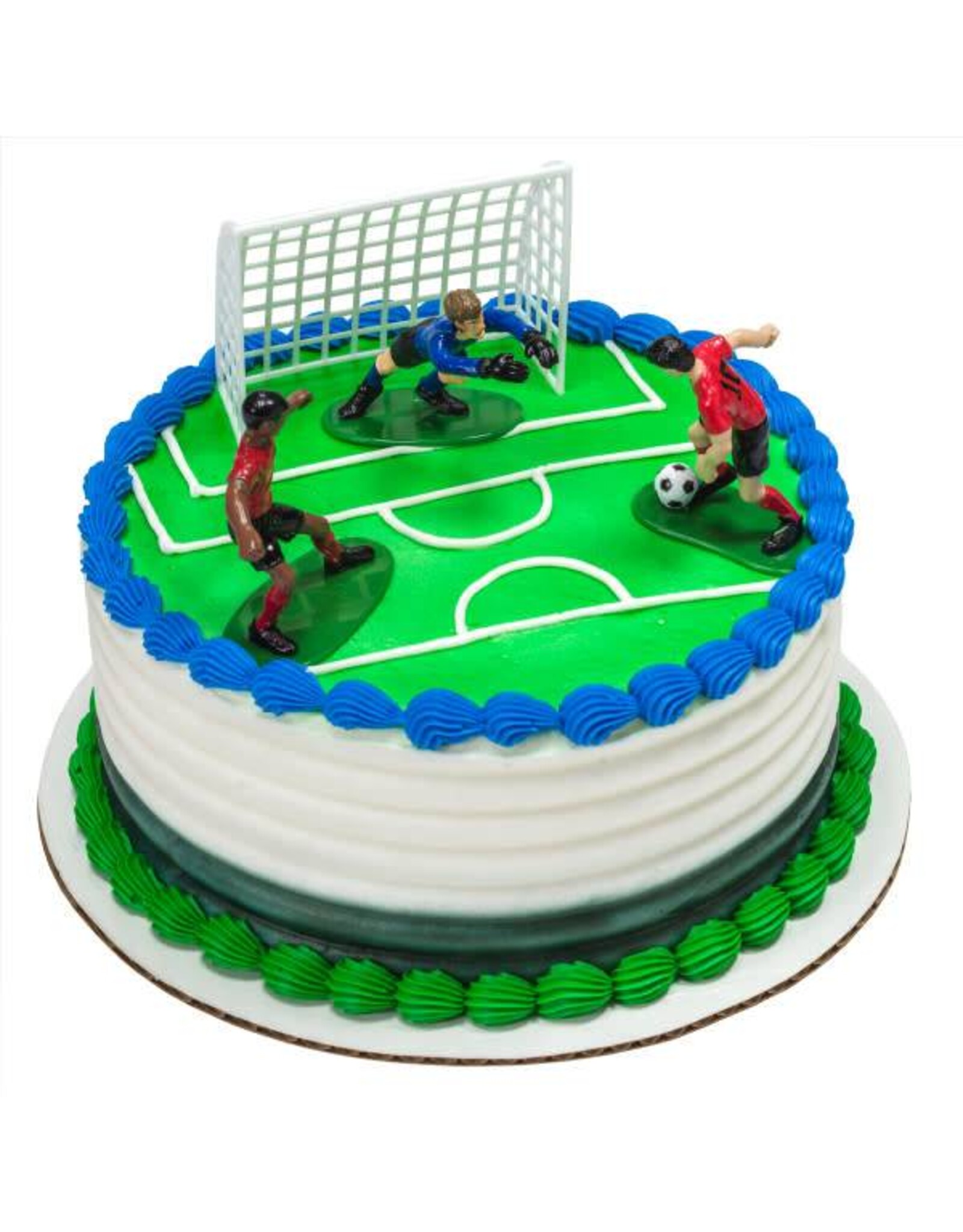 Soccer Kick Off Cake Topper