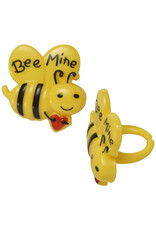 Bee Mine Cupcake Rings (12 count)