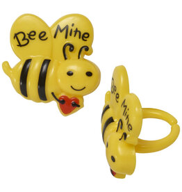 Bee Mine Cupcake Rings (12 count)