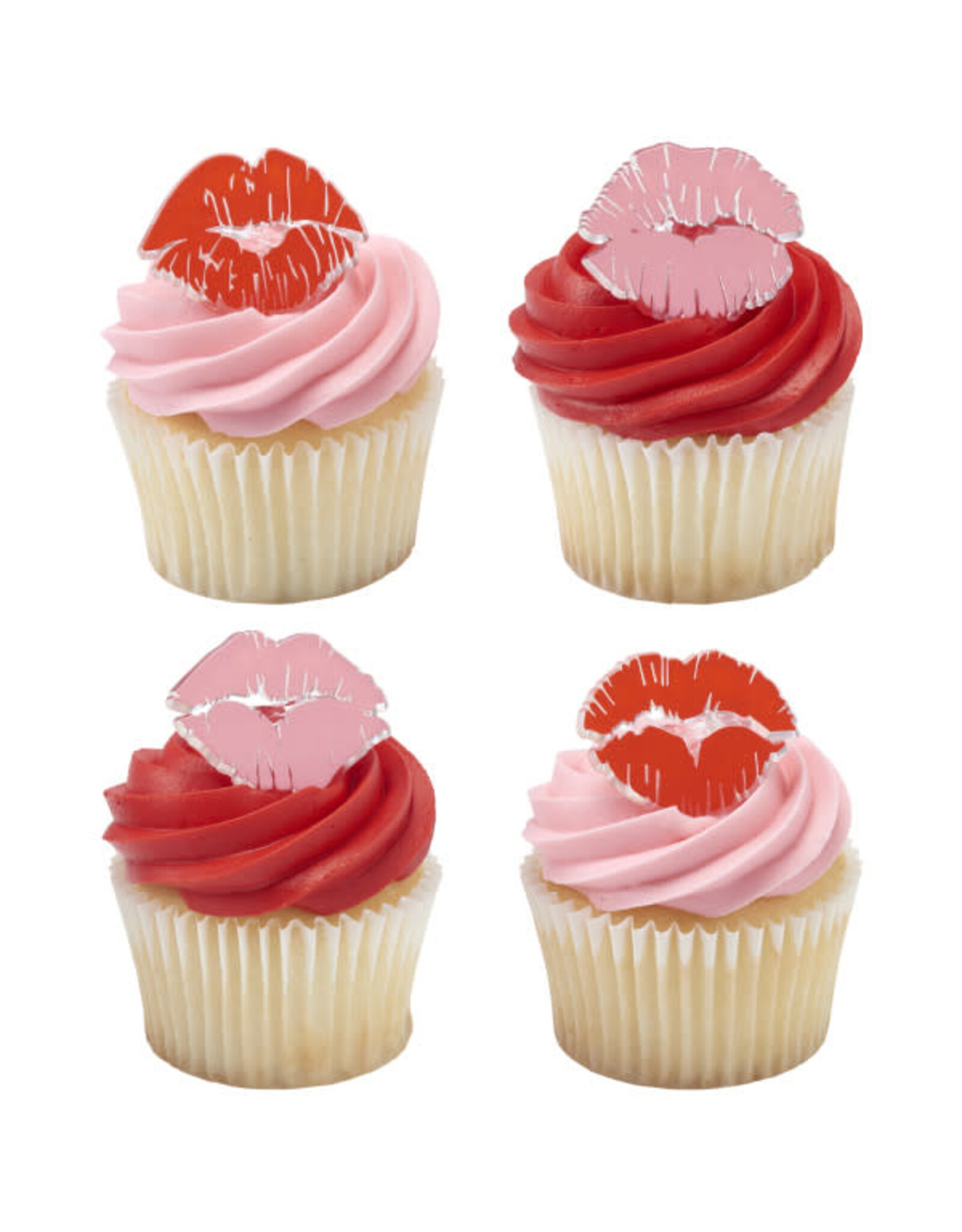 Kisses - Cupcake Rings (12 count)