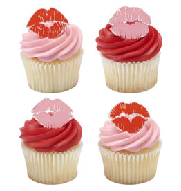 Kisses - Cupcake Rings (12 count)