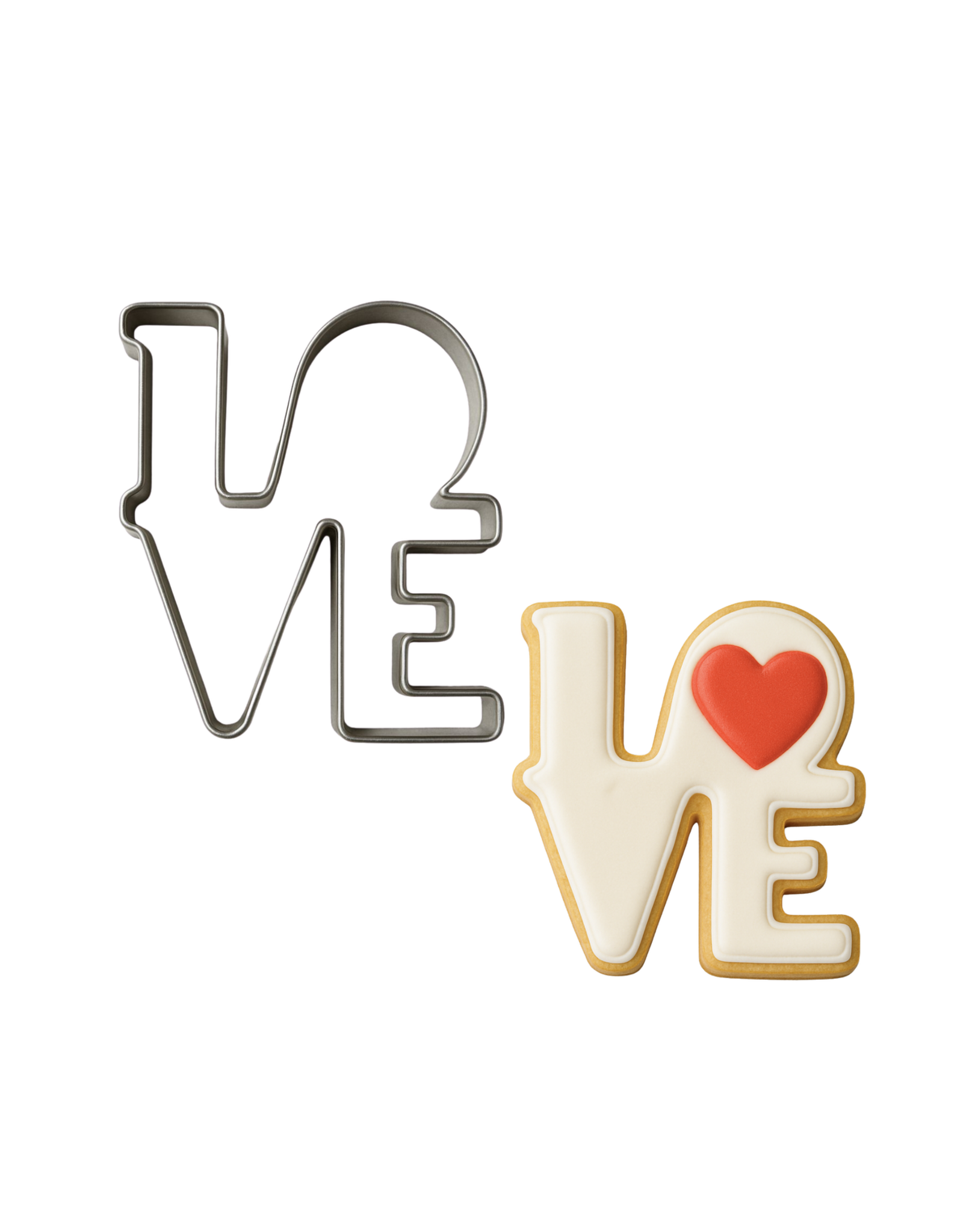 Love Cookie Cutter 4.5"