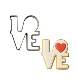Love Cookie Cutter 4.5"