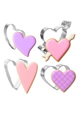 CookieCutter.com All the Hearts - 4 Piece Set