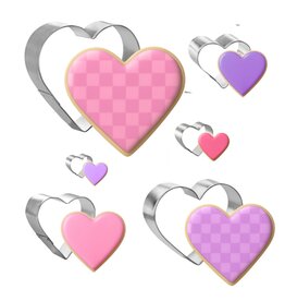 CookieCutter.com Nested Hearts - Set of 6