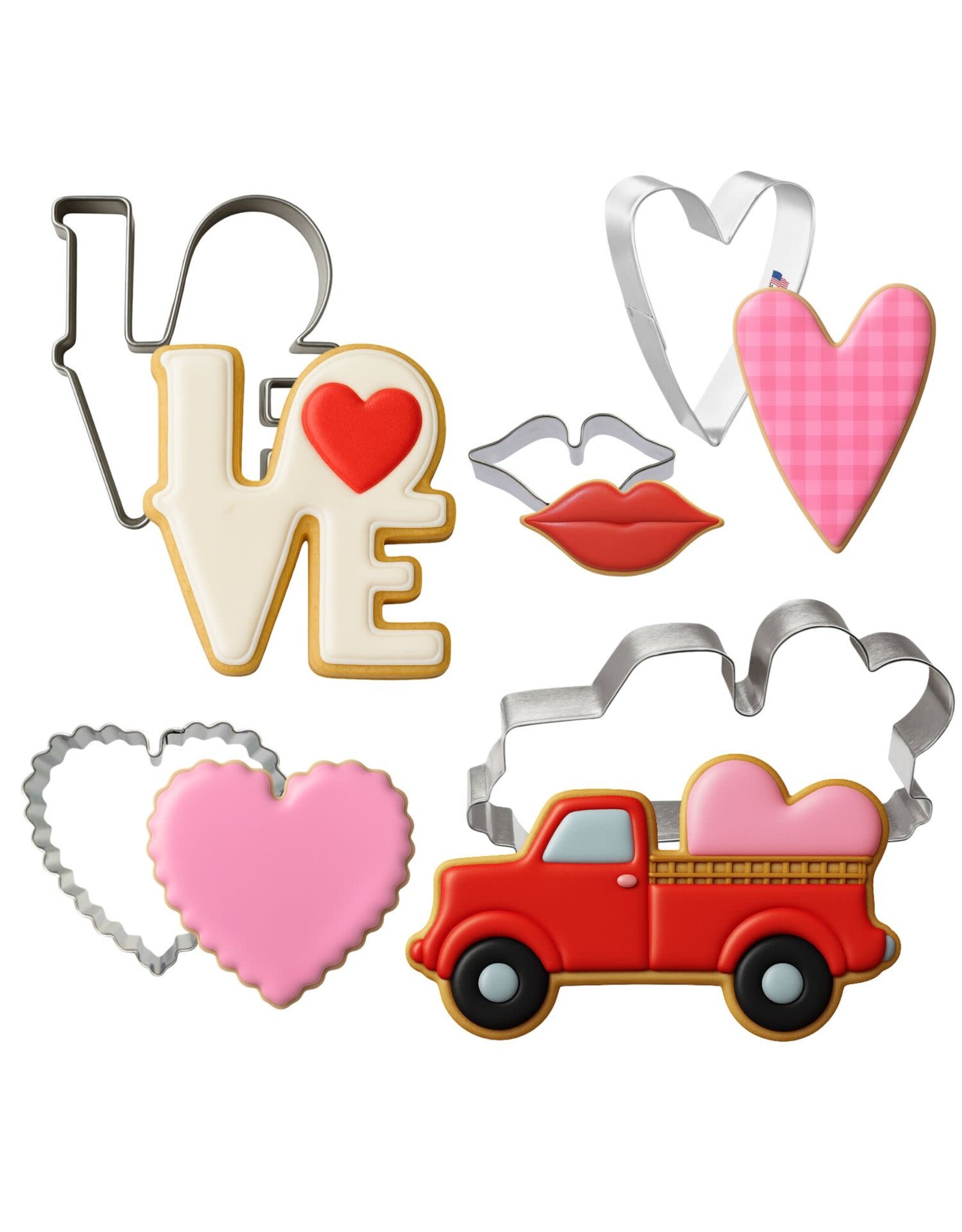 CookieCutter.com Valentines Day - 5 Piece Set