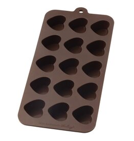Heart Shaped Chololate Molds (Silicone - 15 Cavity)