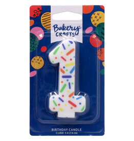 Rainbow Sprinkle Numeral Candles (1)