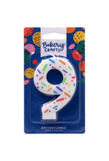 Rainbow Sprinkle Numeral Candles (9)