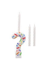 Rainbow Sprinkle Numeral Candles (?)