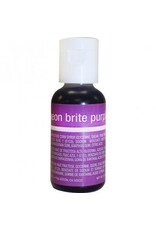 Neon Brite Purple Chefmaster Liqua-gel  3/4 oz