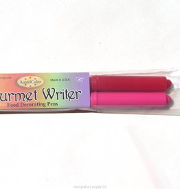 Americolor Corporation Americolor Gourmet Writers Food Decorating Pens Red and Pink