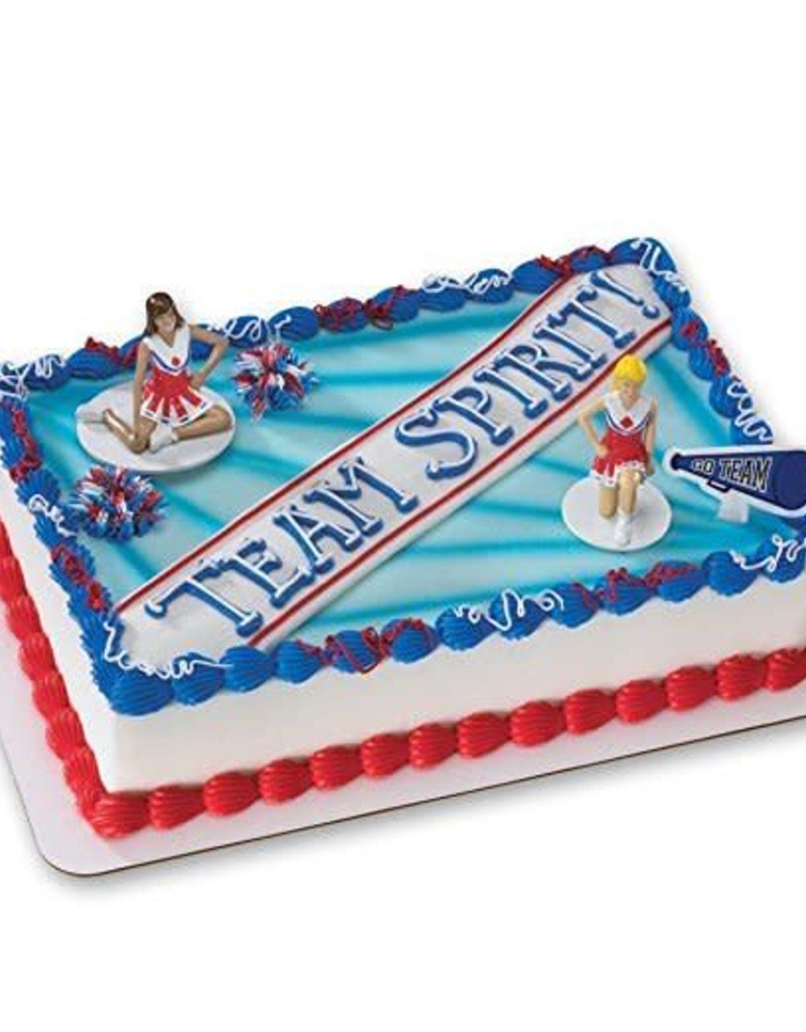 Cheerleading Cake Topper Set