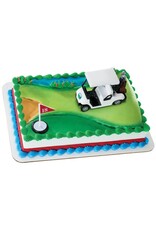 Golf Cake Topper "Heading for the Green"