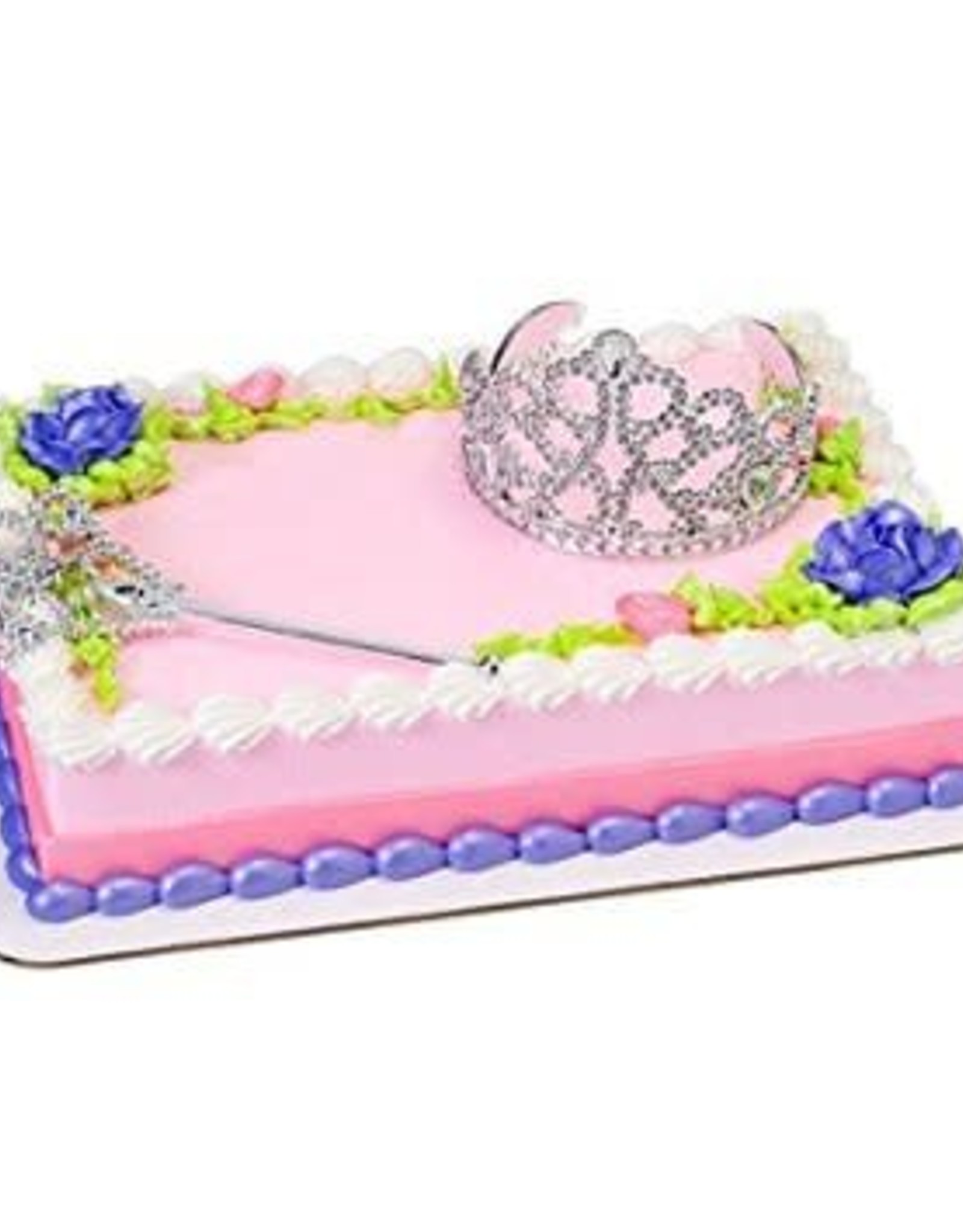 Queen Crown & Scepter Cake Topper