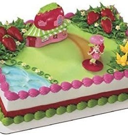 Strawberry Shortcake Cake Topper