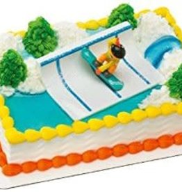 Snowboarder Cake Topper